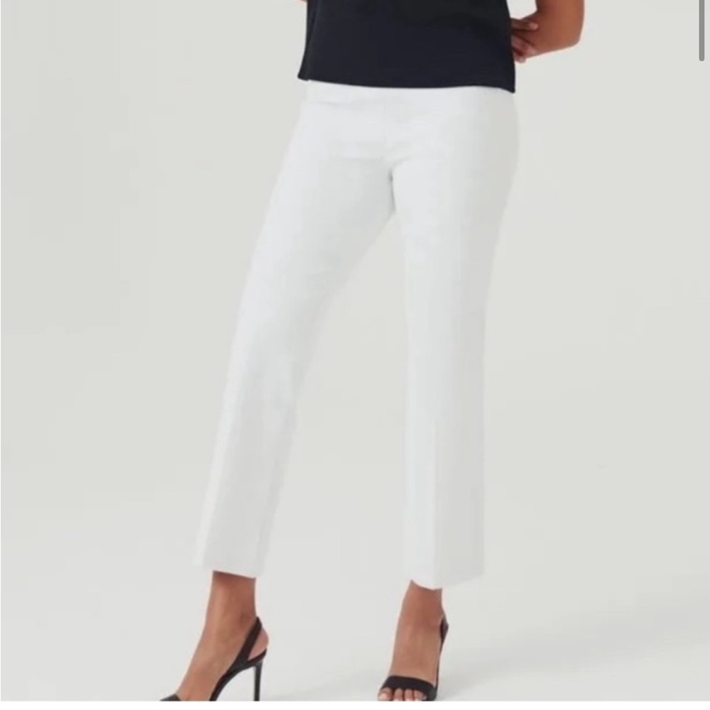 SPANX On-the-Go Kick Flare Pant in Classic White Sz XL TALL